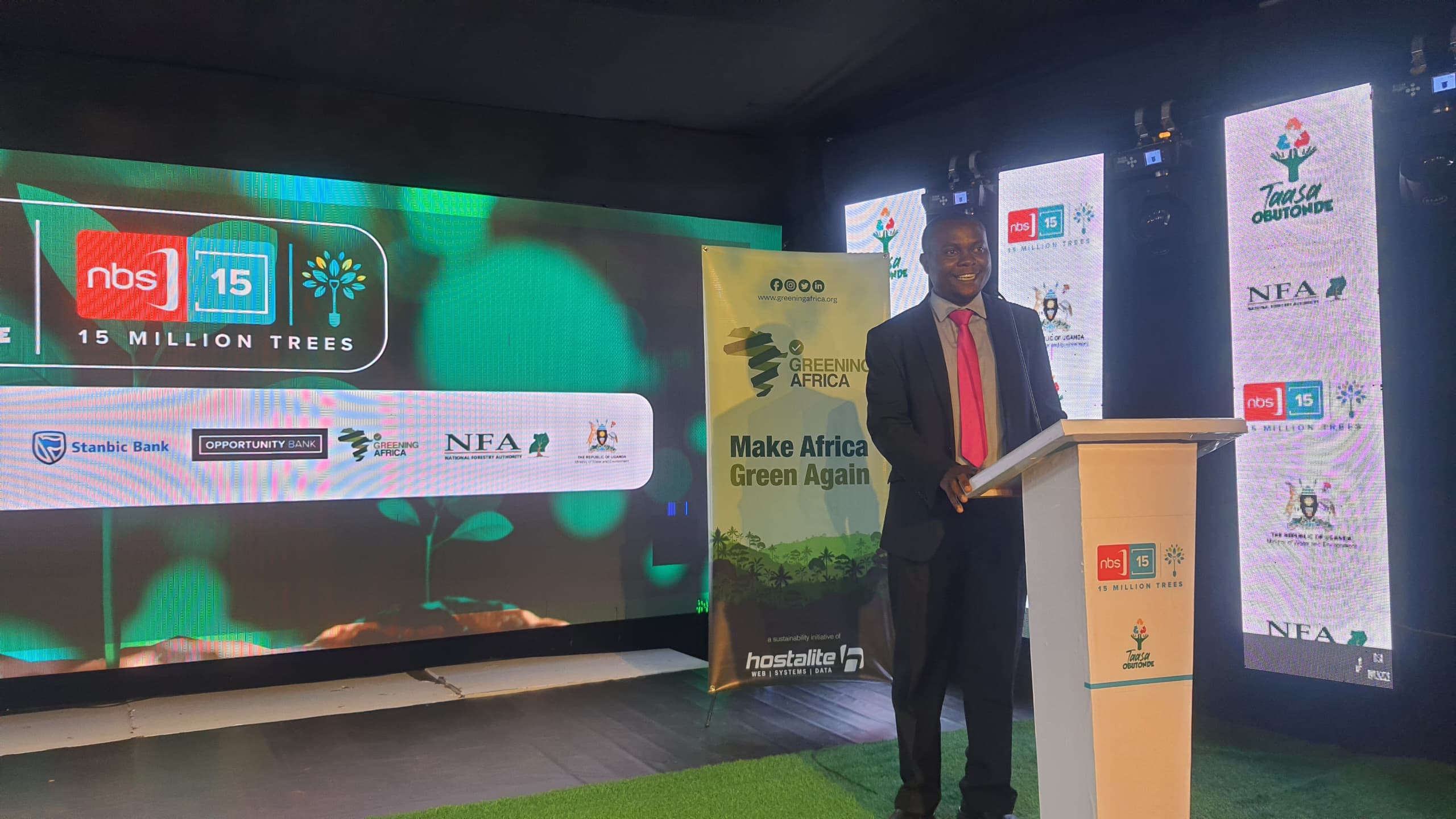 Greening Africa, NBS partner for the 15 Million Trees